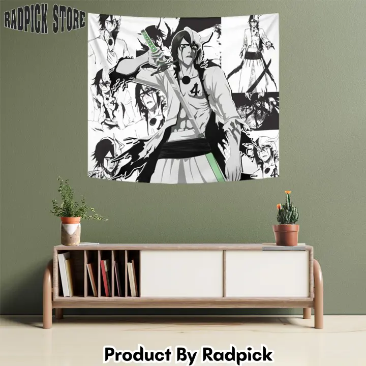 Ulquiorra cifer tapestry custom bleach anime manga room wall decor  rp5947638